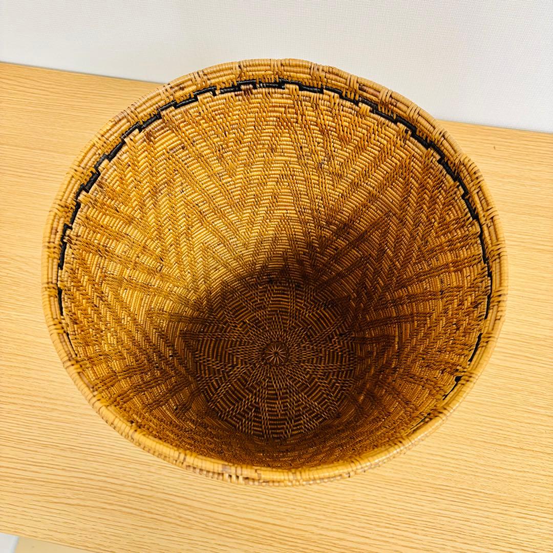 【希少品】アタ 蓋付き かご バスケット ASHITABA 送料込み