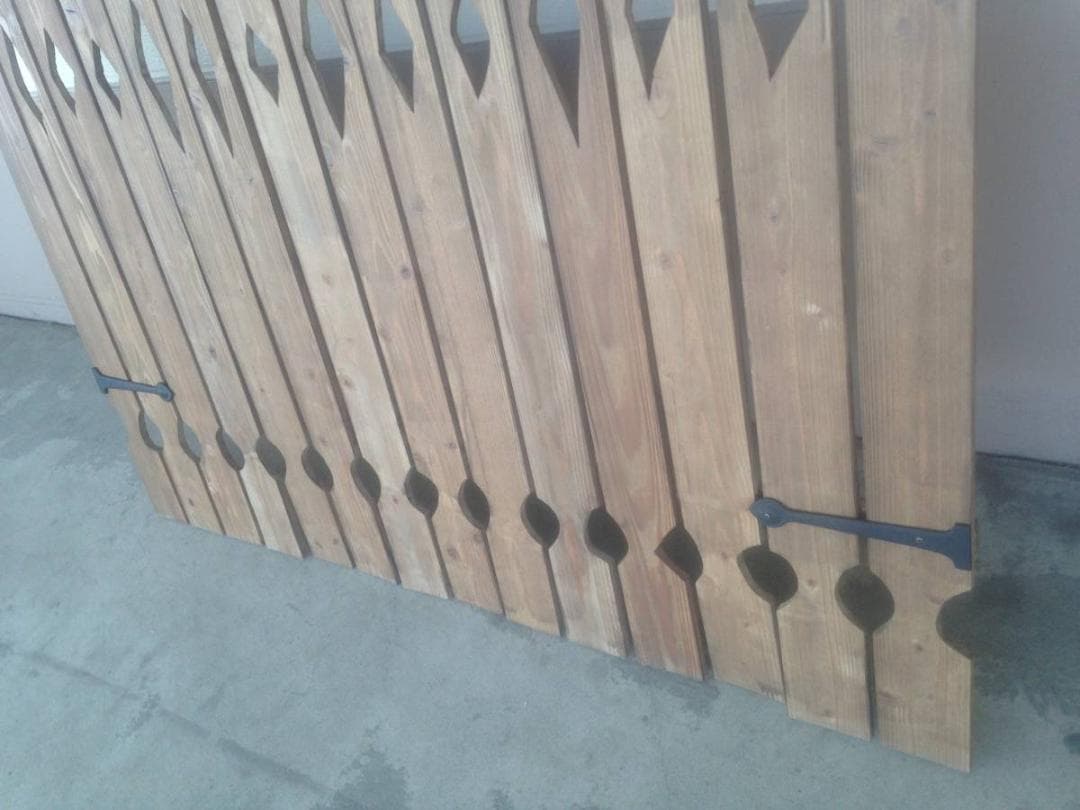 ナチュラル 門扉 フェンス エクステリア ゲート ガーデニング 玄関 庭