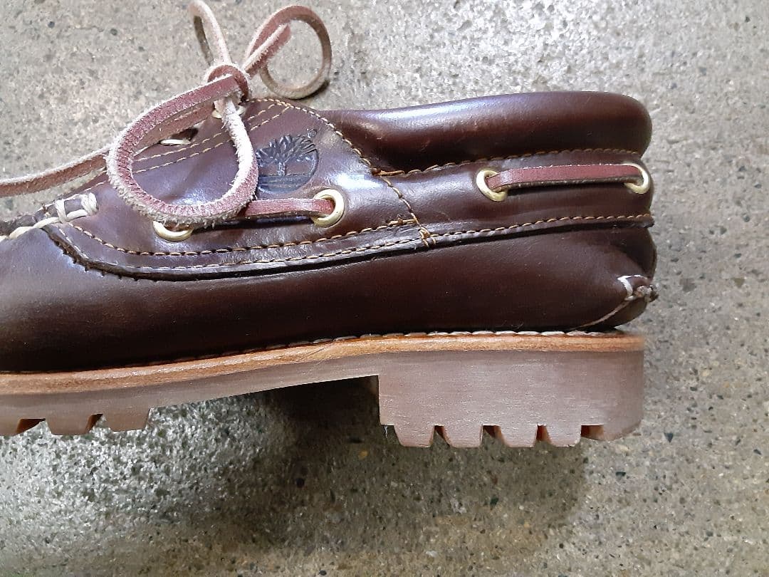 timberland 3eye ブラウン US7 25cm
