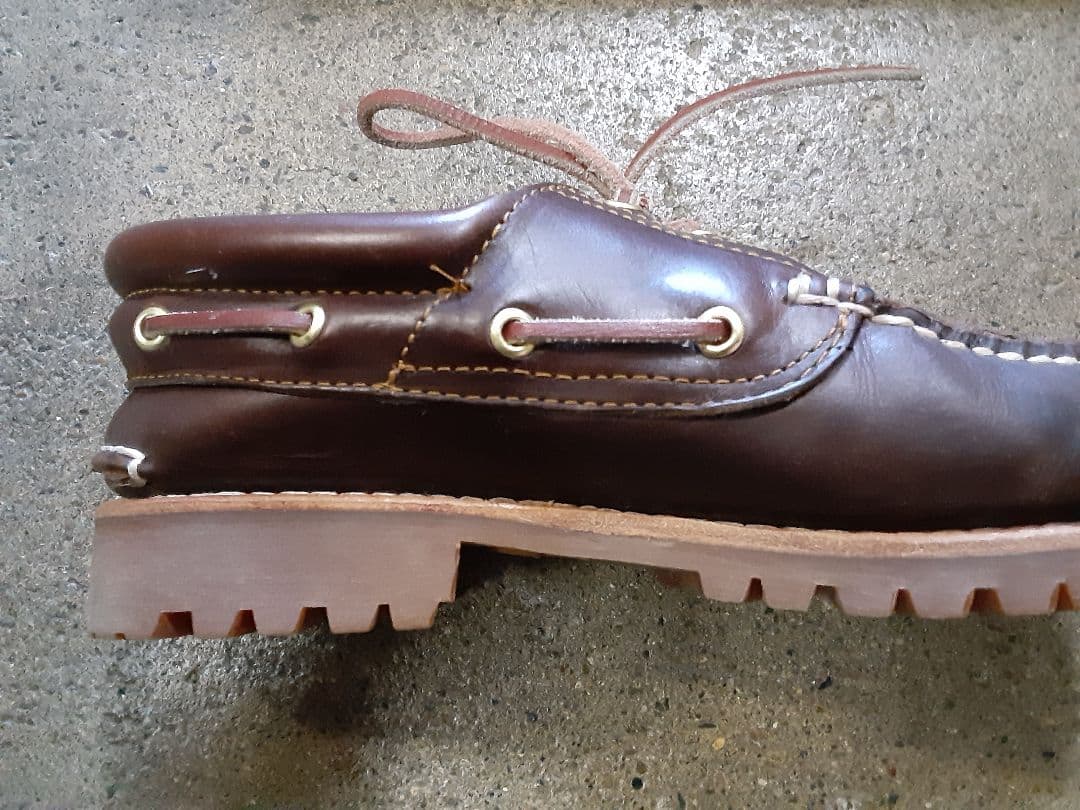 timberland 3eye ブラウン US7 25cm