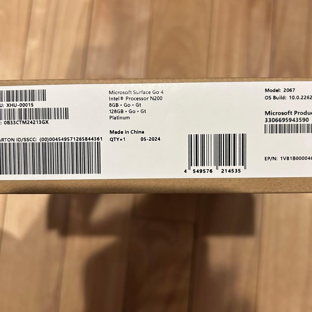 【美品】Microsoft Surface Go 4 タイプカバー　セット