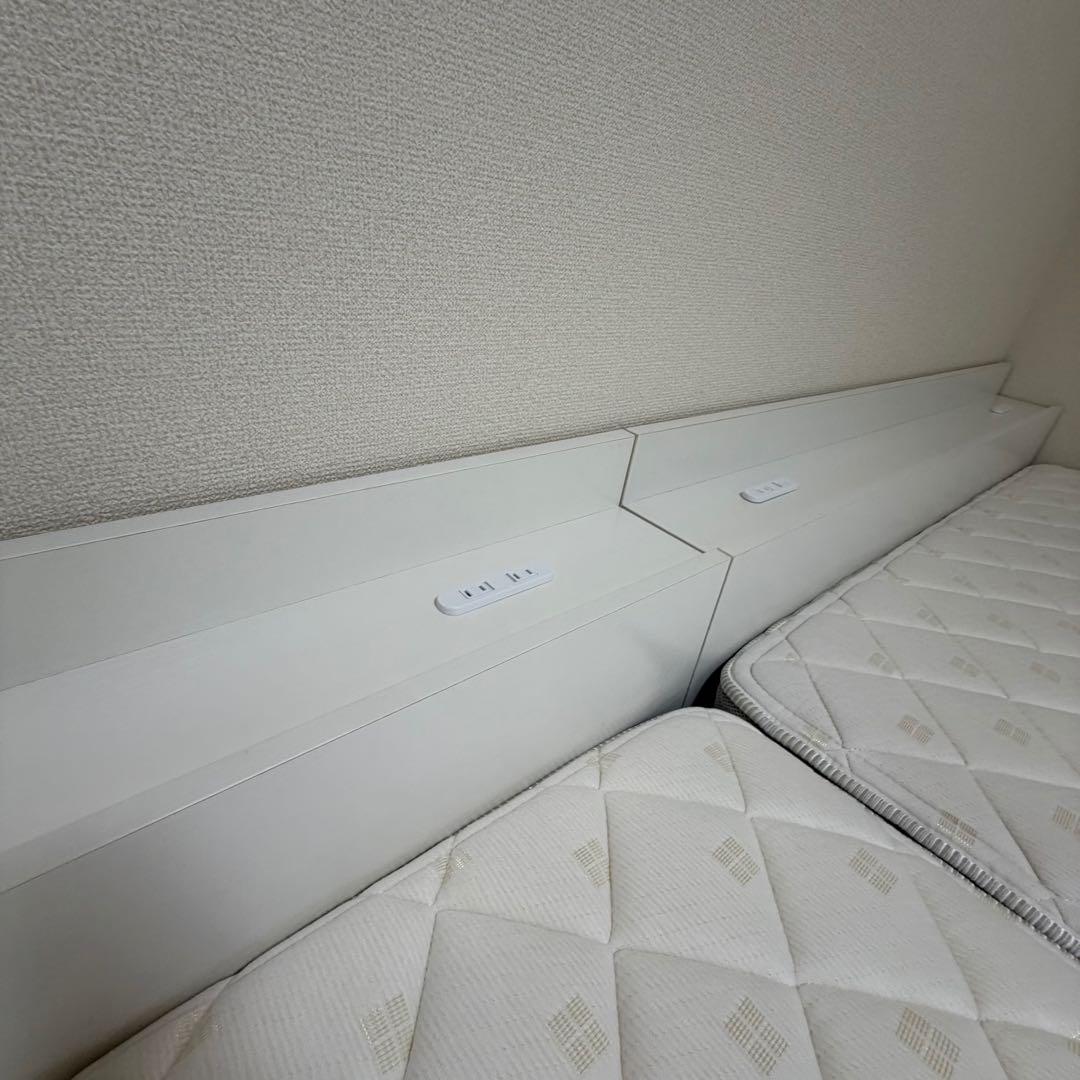 ダブルベット セミダブルベッド セット 引き取り