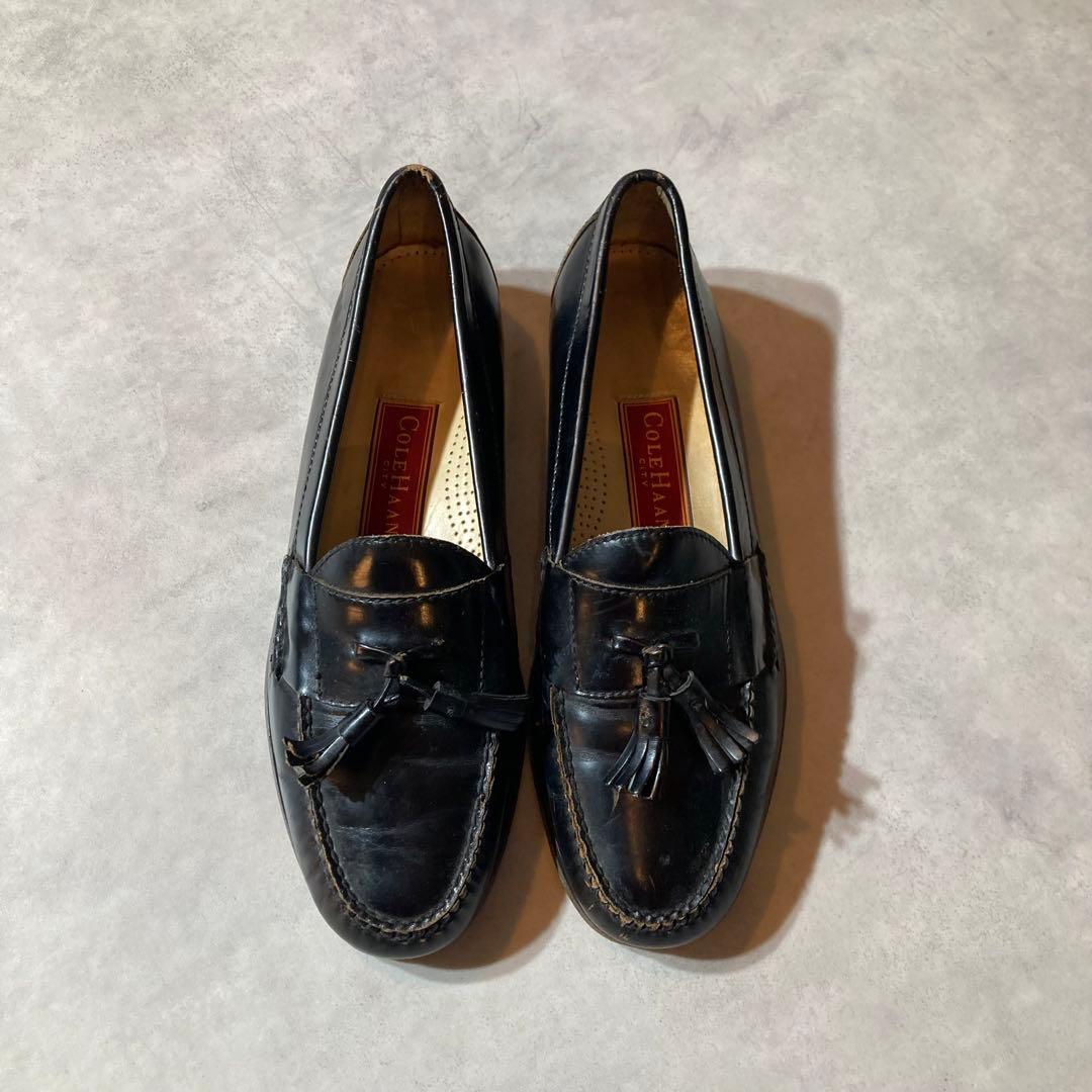 90s 【COLE HAAN】 コールハン　タッセルローファー　革靴　28cm