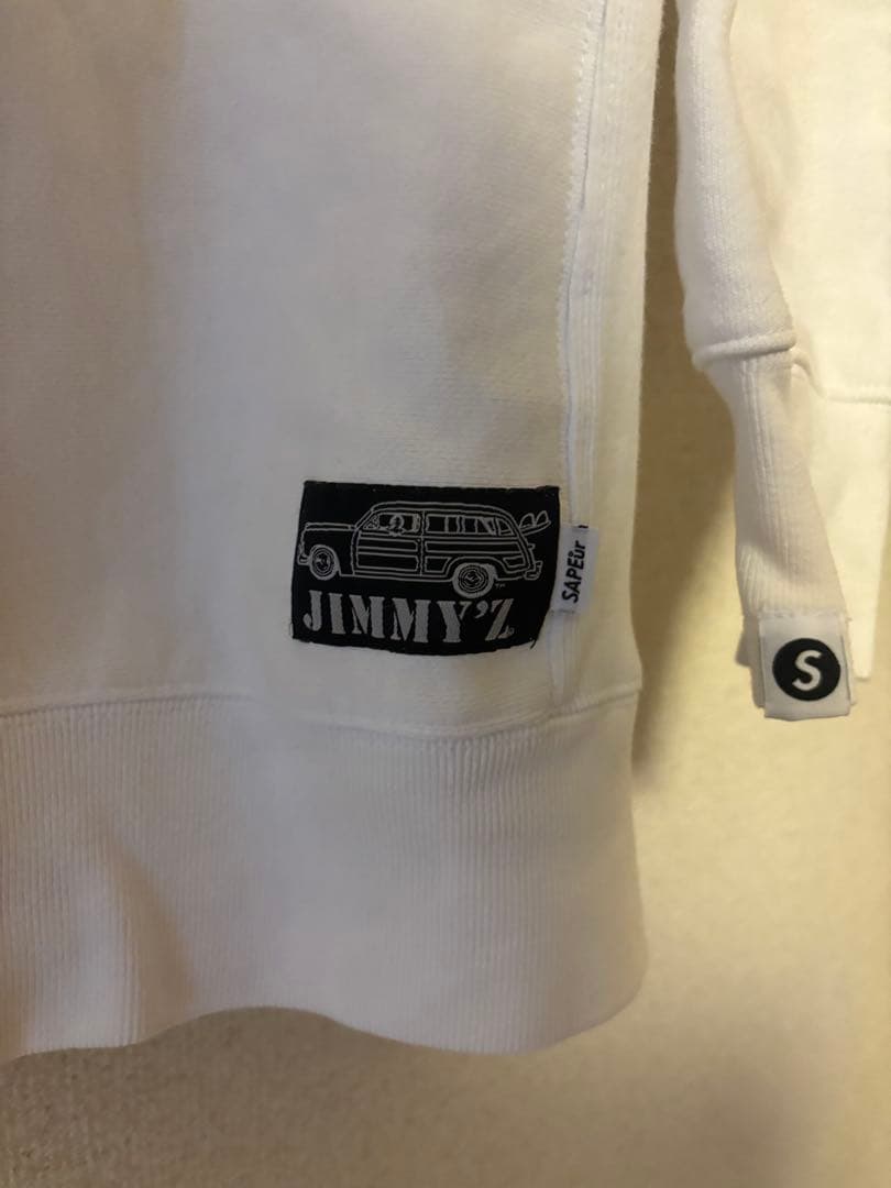 SAPEUR ホワイト スウェット