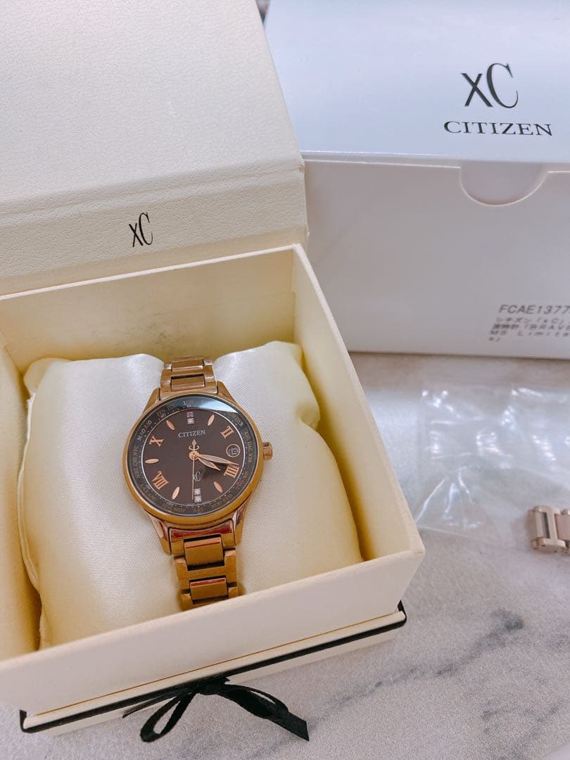 ⭐︎限定品⭐︎超美品⭐︎CITIZEN XC クロスシー 電波時計