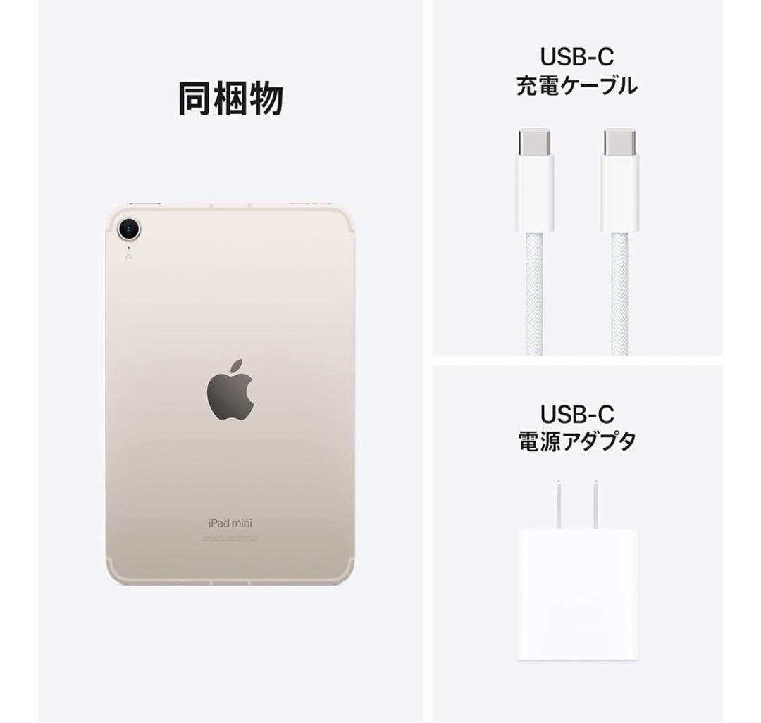 Apple iPad mini 第7世代　グレー 本体