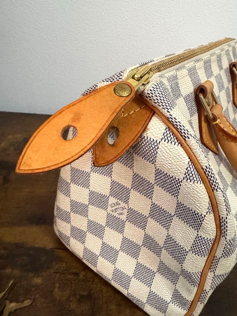 ルイヴィトン スピーディ25 ダミエ アズール N41534 巾着袋付き