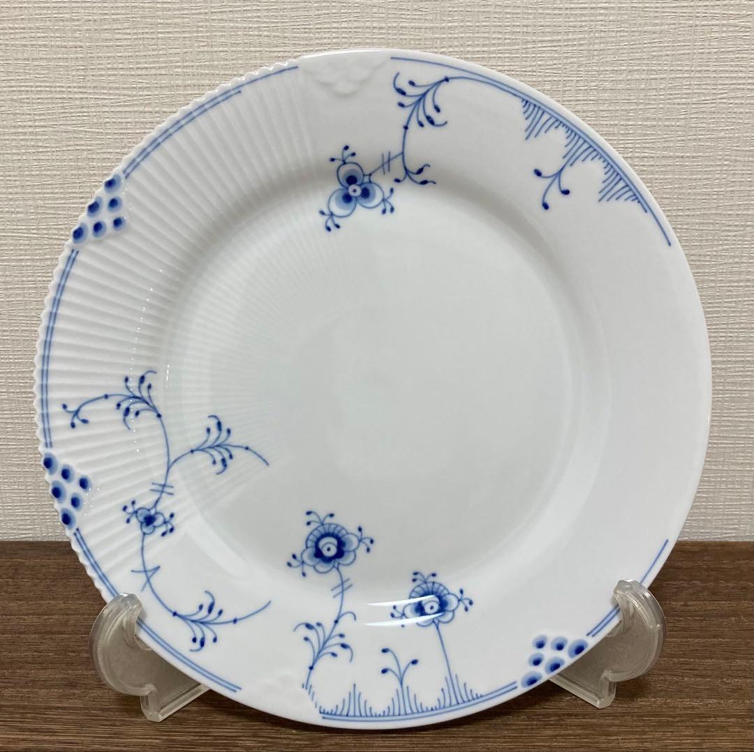 ロイヤルコペンハーゲン　ブルーエレメンツ 皿 22cm 4枚セット