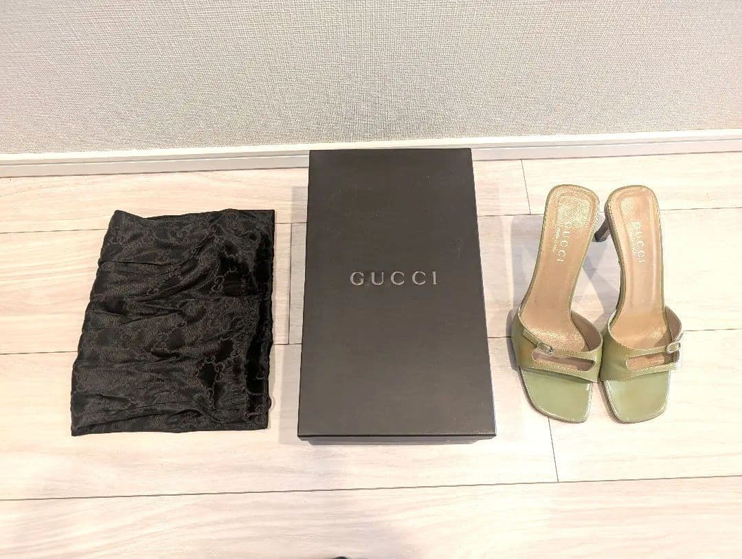 【箱あり】GUCCI　ミュール　サンダル　サイズ37