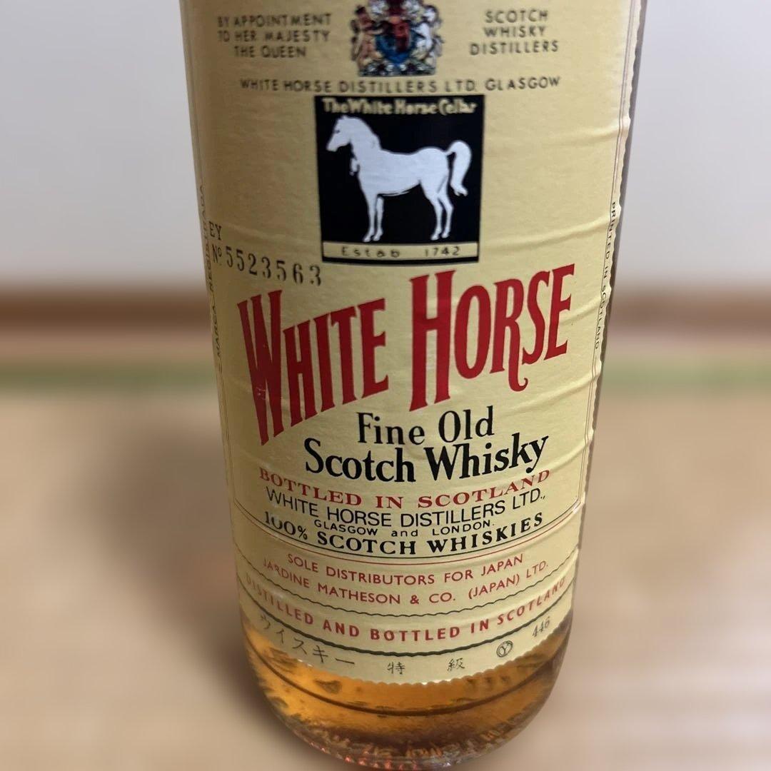 【希少】未開栓　ホワイトホース 特級 ヴィンテージ 干支 1978年 午年