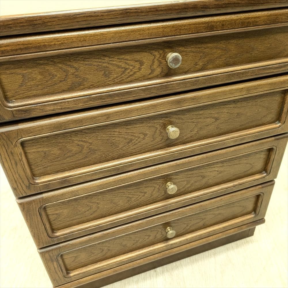 カリモク　リビングチェスト　箪笥　タンス　チェスト　ドロワー　引出し　小物　収納