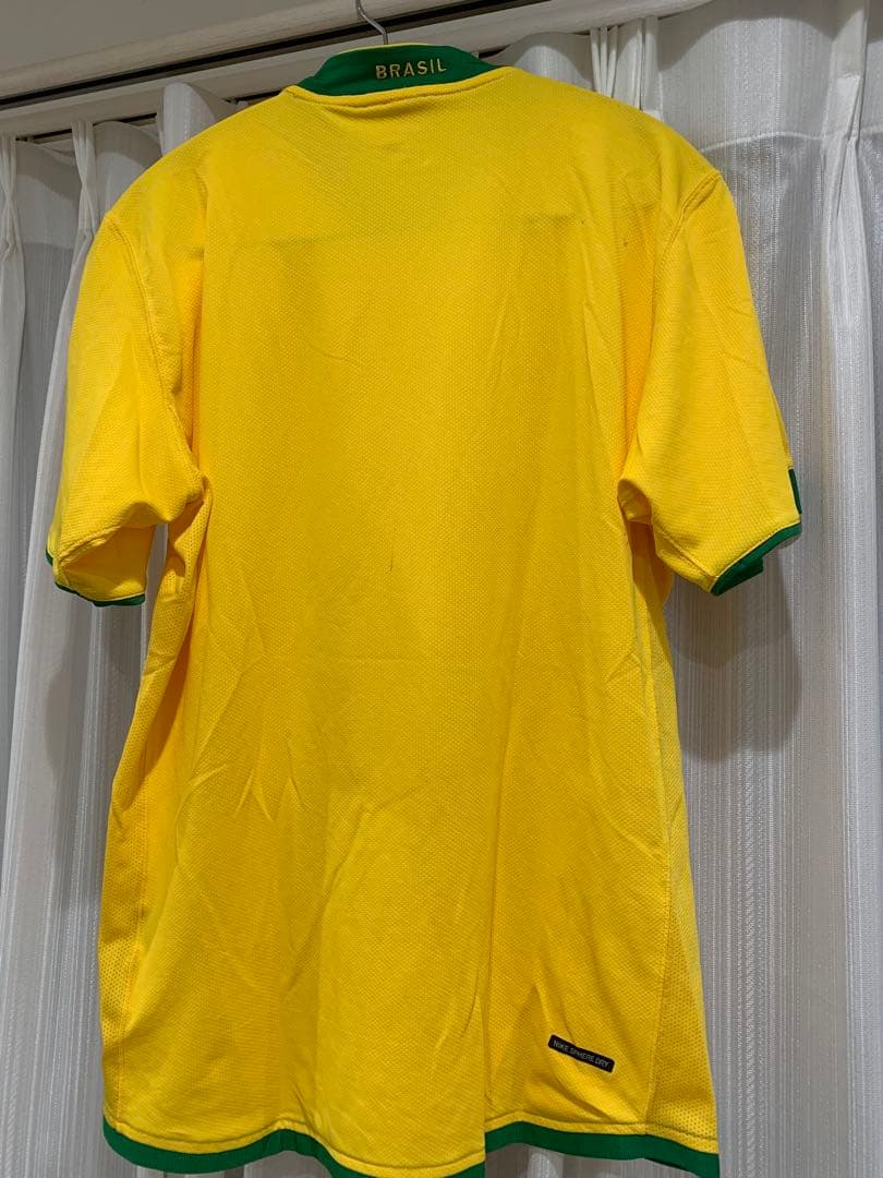 NIKE ブラジル代表 06/07 ホーム ユニフォーム/ゲームシャツ Mサイズ