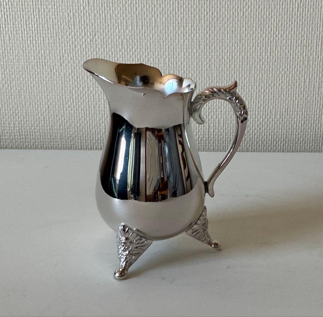 早川シルバー　ローズコーヒーセット　未使用　(トレイにワケあり)