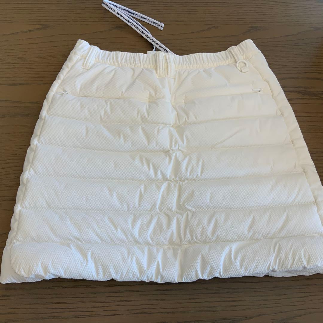 PEARLY GATES レディースキルティングスカート サイズ0 ホワイト
