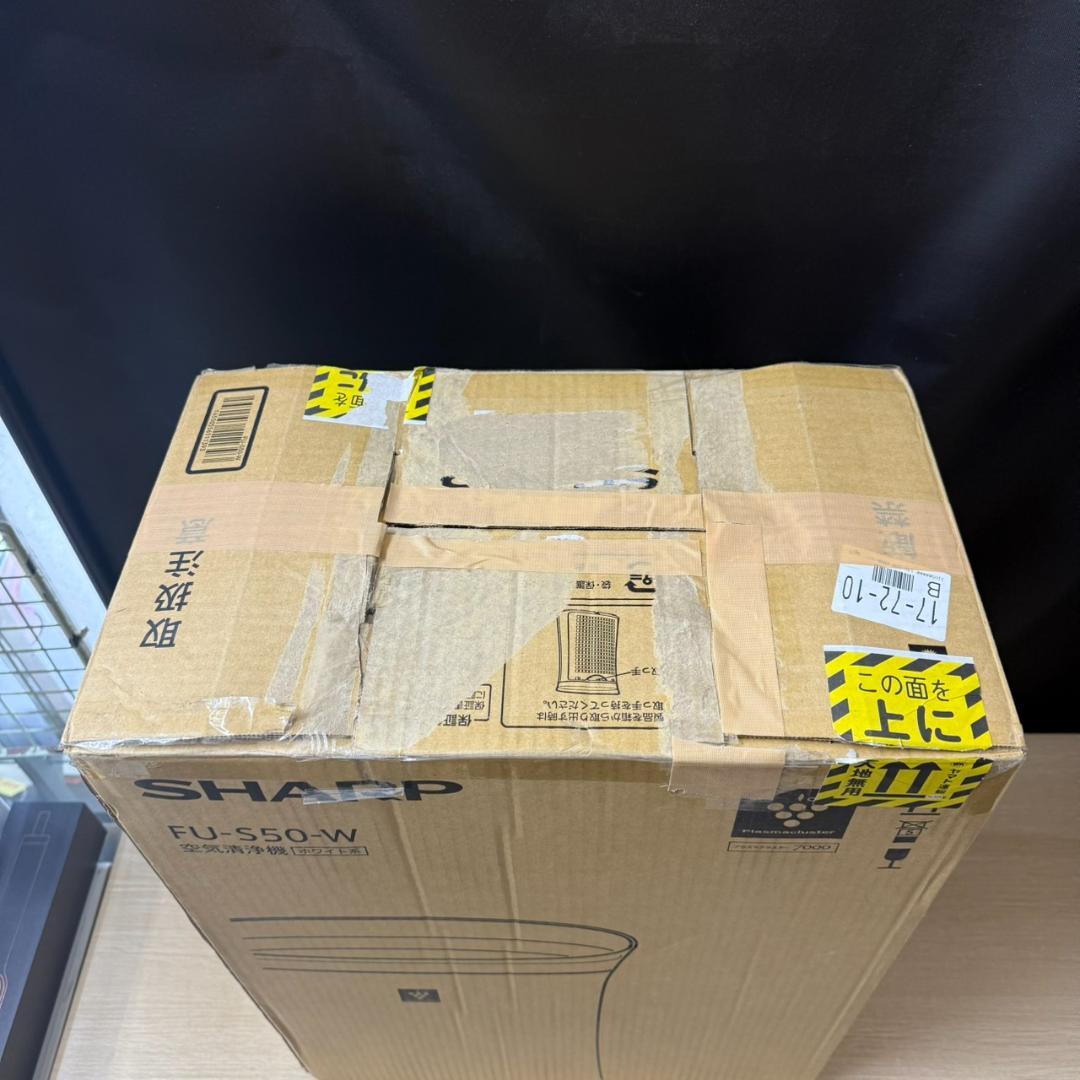 ★未使用　SHARP　空気清浄機　FU-S50　2025年製