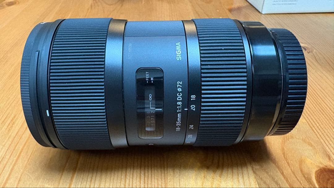 レンズ(ズーム) SIGMA ART 18-35mm F1.8 DC FOR CANON EF