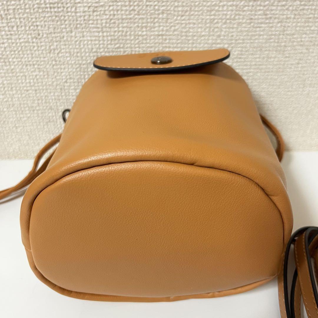 【新品】ロンシャン ル プリアージュ エクストラ XS バケットバッグベージュ