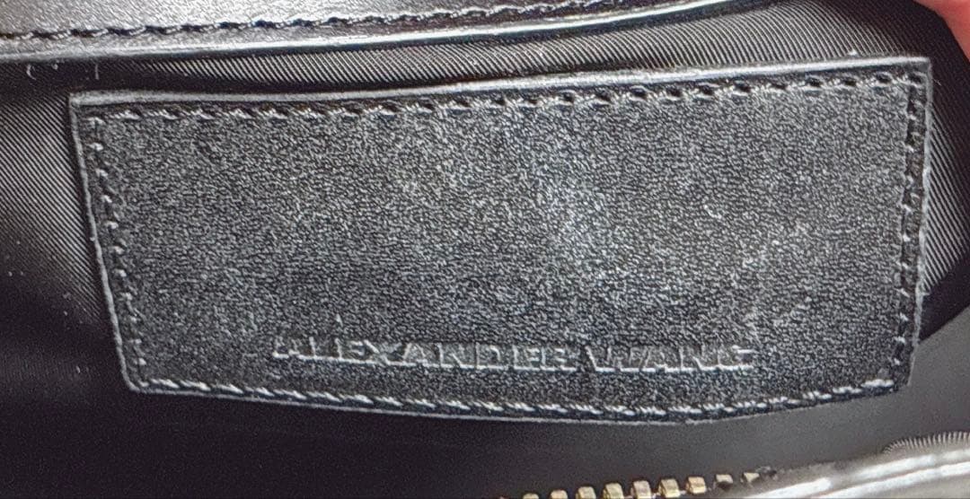 訳あり美品 ALEXANDER WANG ペリカンサッチェル ハンドバッグ　ワン