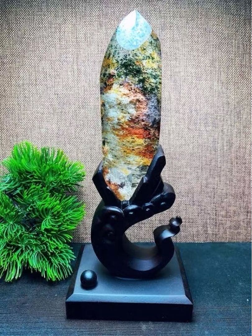 ⭐︎【極上品】天然 ガーデン クォーツ 置物 232g