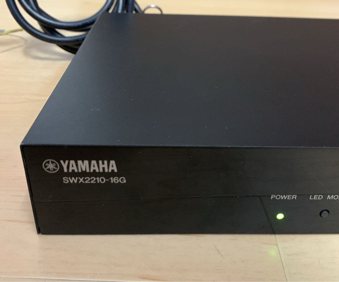 値下！YAMAHA スマートL2スイッチ 16ポート SWX2210-16G ①