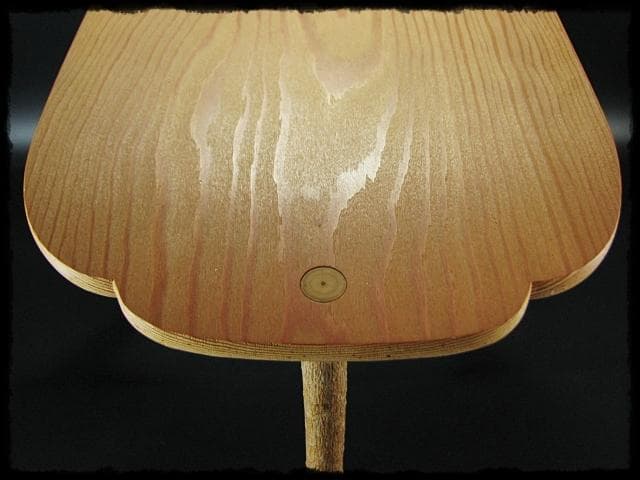 江戸千家 十世 宗雪好 木瓜卓 名心庵 川上 宗雪 家元 花押 茶道具 棚物