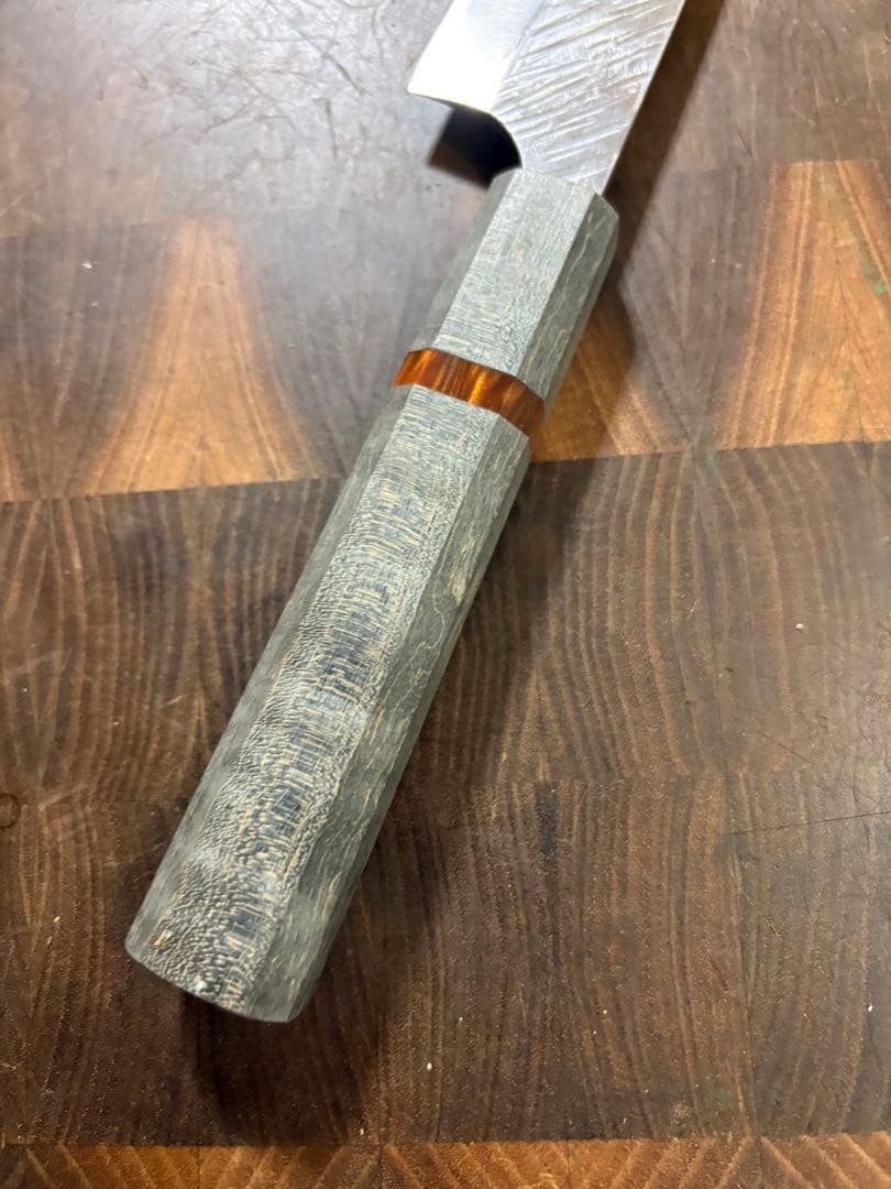 黒崎優　風神　SG2筋引　包丁 240mm 粉末ハイス　スタビライズドウッド柄