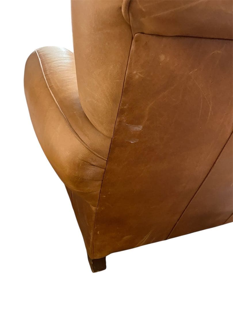 Vintage French Club Chair フレンチクラブチェア レザー