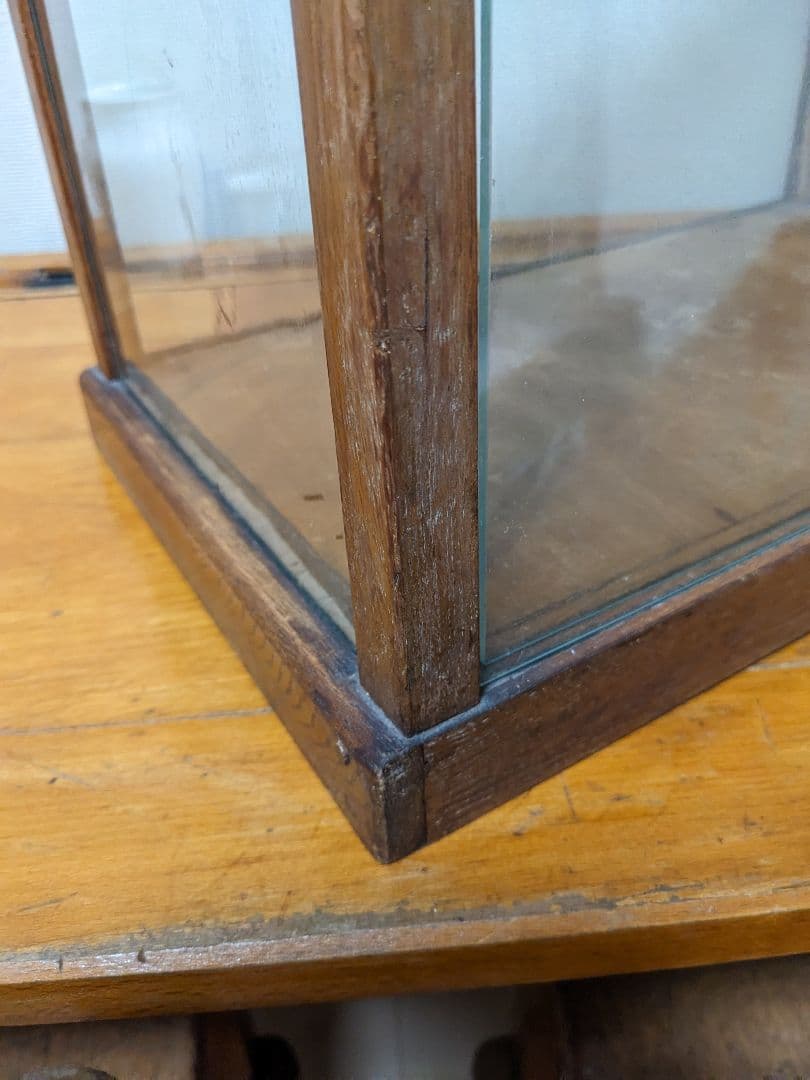 昭和レトロ　アンティーク　コレクションケース　ディスプレイケース　ガラスケース