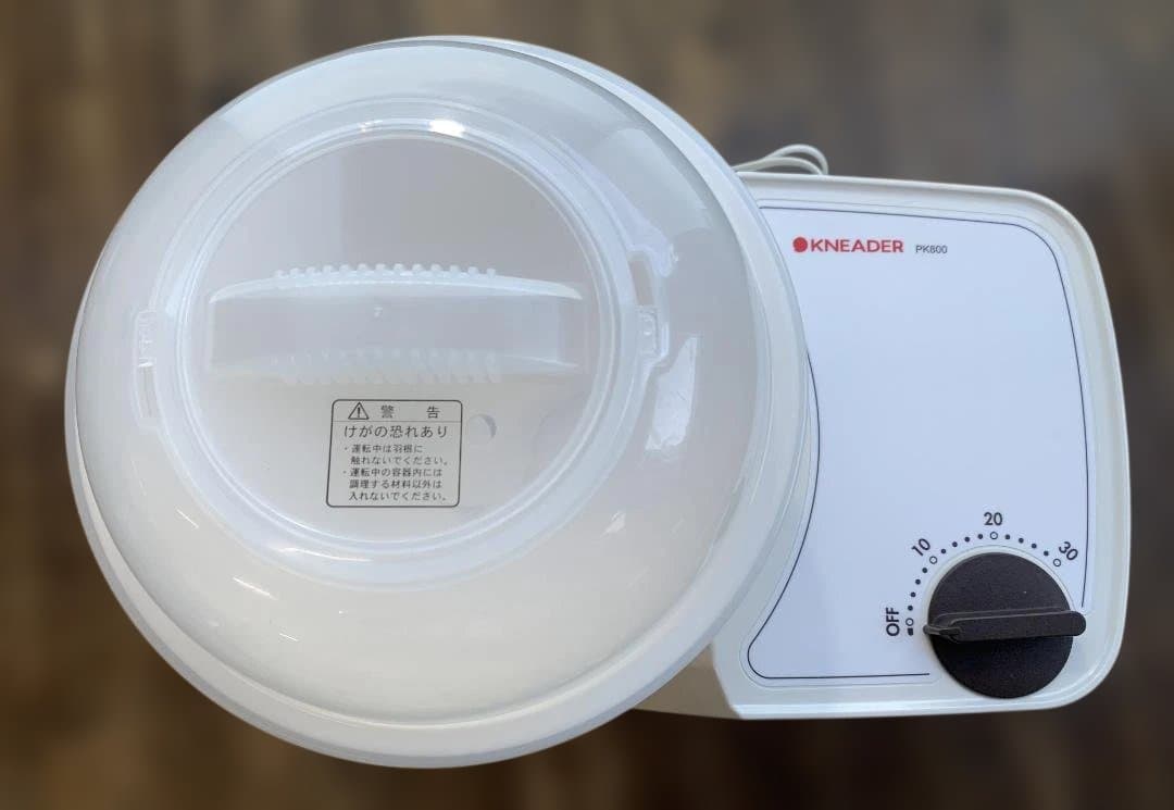 美品 日本ニーダー KNEADER パンニーダー PK800 レシピ・取説・箱付