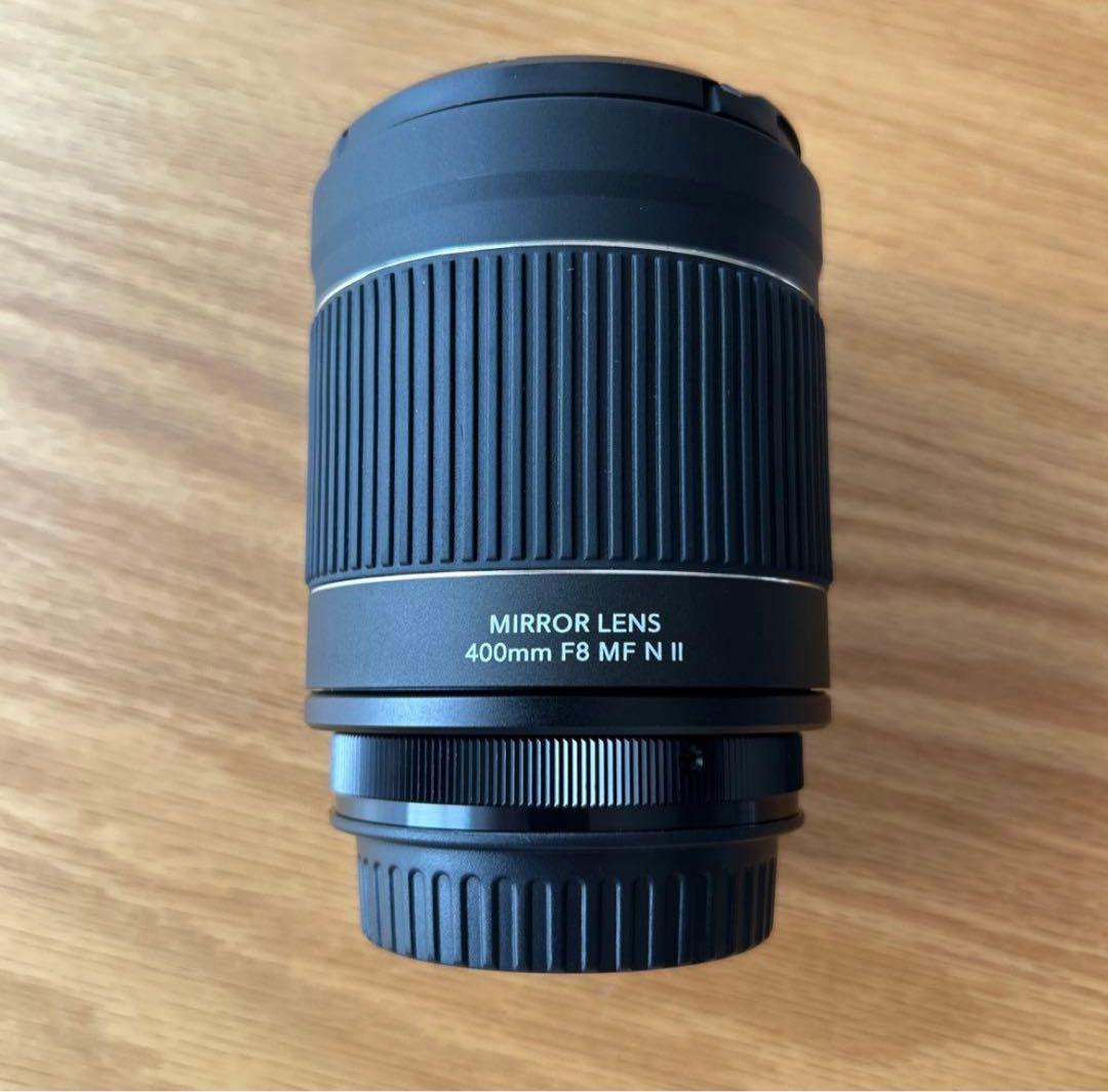 ケンコー ミラーレンズ 400mm F8 キヤノンEF フード付
