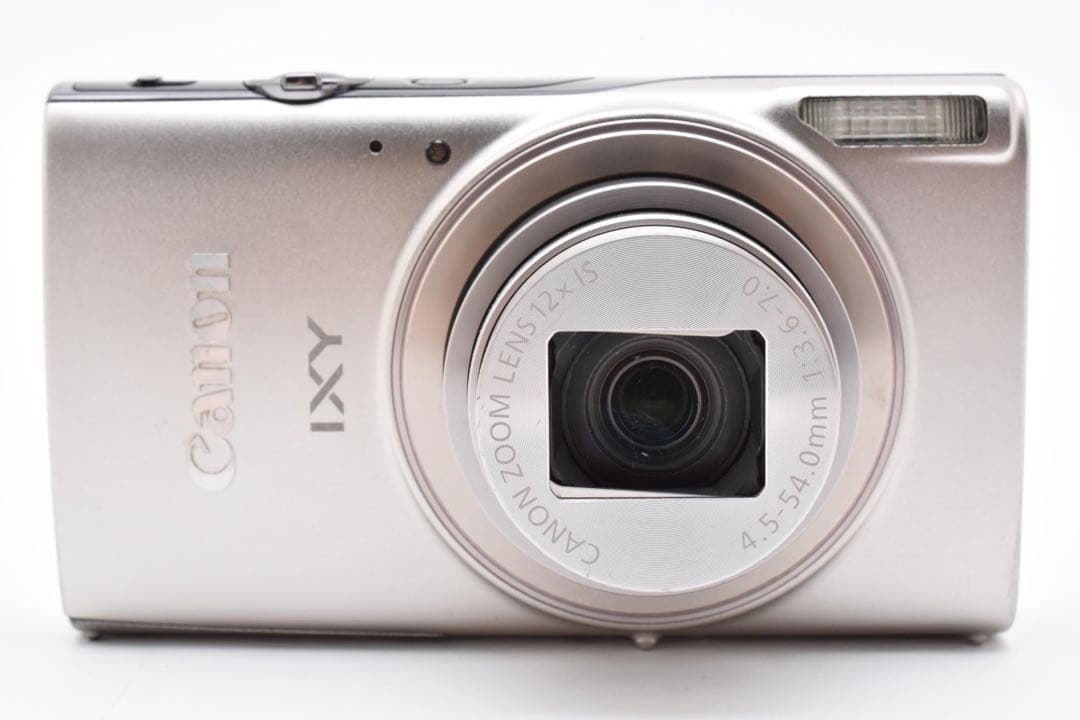 【美品】キヤノン CANON IXY 650 シルバー コンパクトデジタルカメラ
