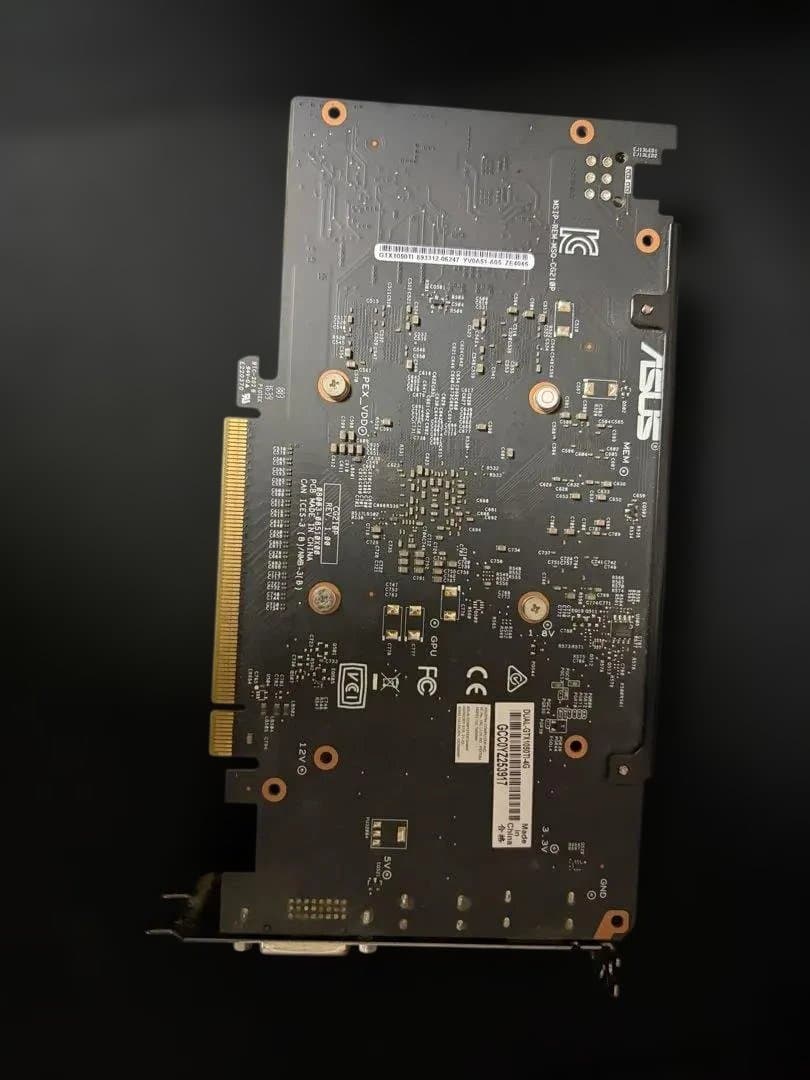 ASUS GTX1050Ti 4GB 　デュアル　グラフィックボード　グラボ