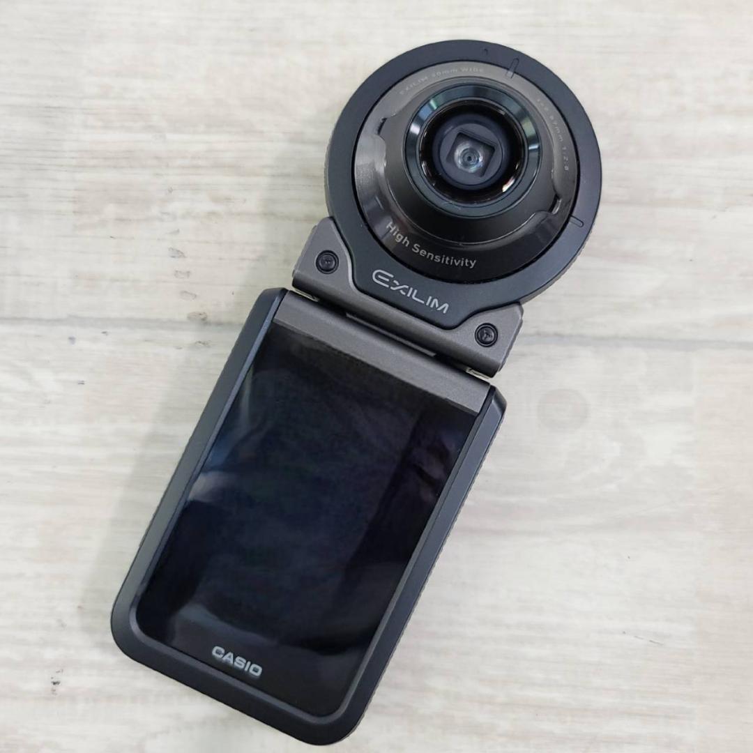 【美品】CASIO デジタルカメラ EXILIM EX-FR110HBK