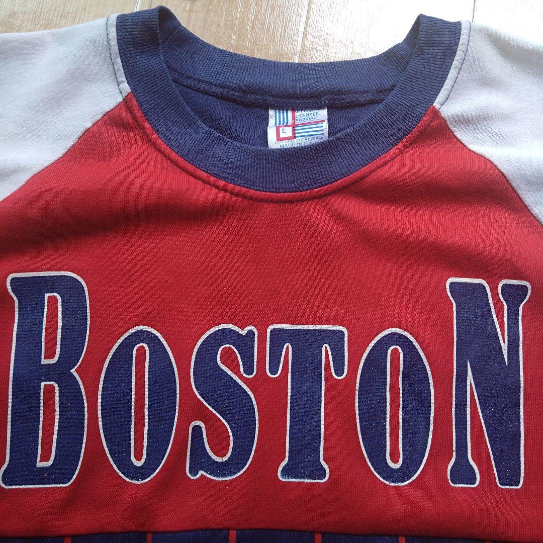 ⭕️BOSTON RED SOX 90sリンガーＴシャツ MLB レッドソックス