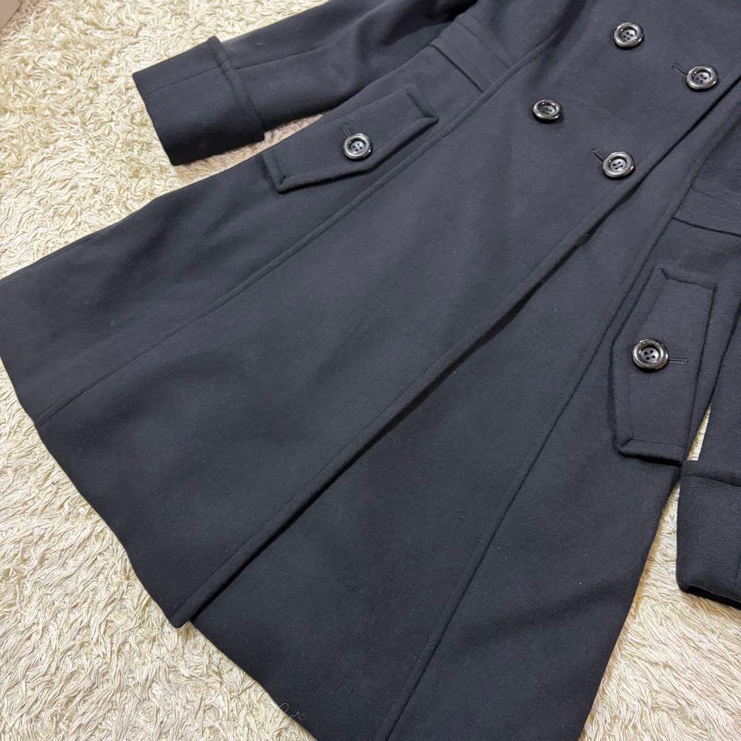 新品タグ付 ブルーレーベルクレストブリッジ ロング ノーカラー コート 2way