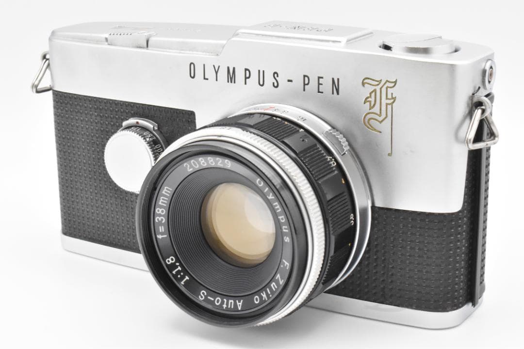 フィルムカメラ OLYMPUS PEN F F.ZUIKO AUTO-S 38mm F1.8