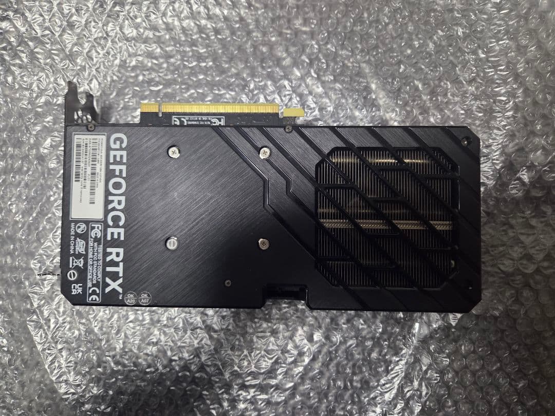 グラフィックボード・グラボ・ビデオカード PALIT GeForce RTX 4060TI 8GB