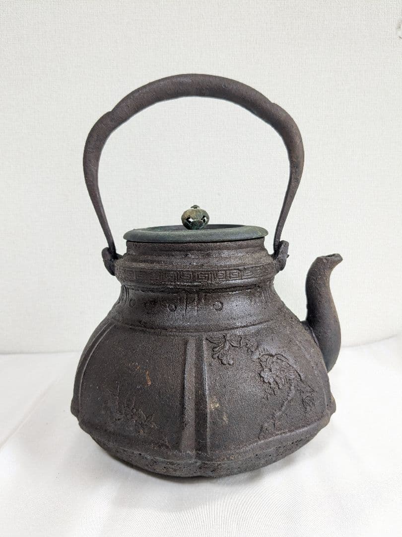 龍文堂 鉄瓶 アンティーク ヴィンテージ 古道具 骨董