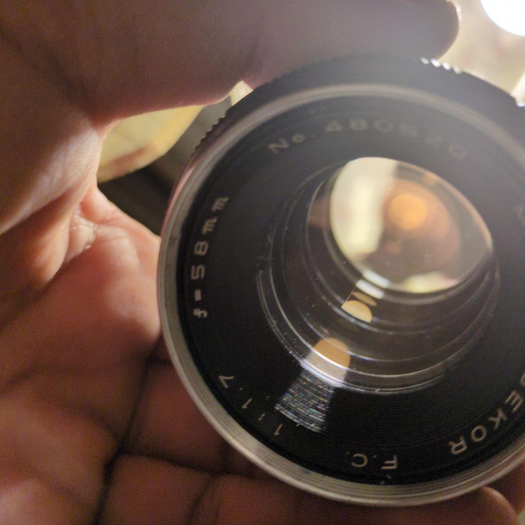 MAMIYA Sekor F.C. 58mm F1.7 ライカM改造