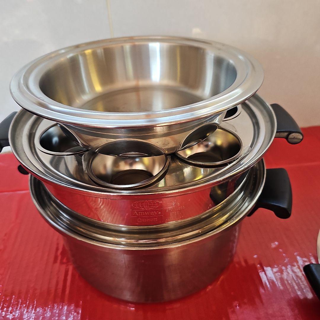 アムウェイ6Lシチューパン蒸し器付き