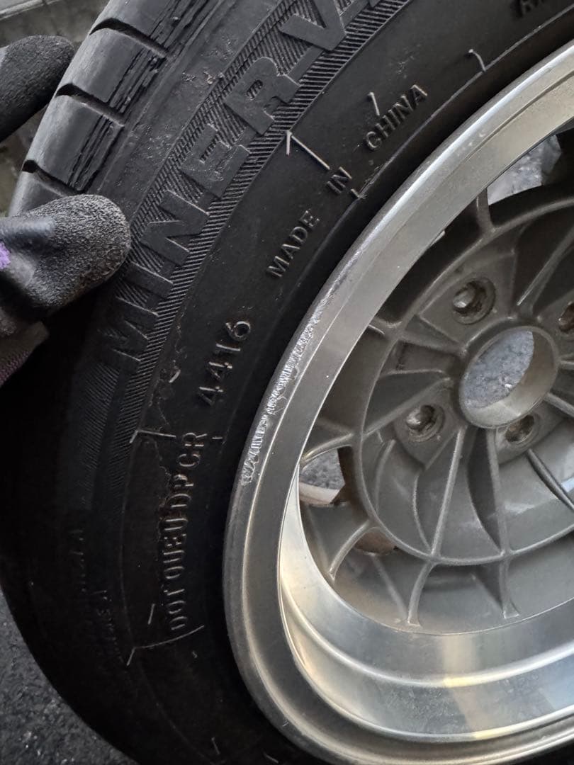 も*ー様 トスコホイール　8J-18.8J+-0　114.3 4H 4本セット