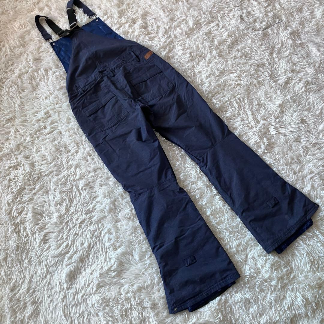 #N9✨ROXY✨スノボウェア デニム ビブパンツ つなぎ レディースM