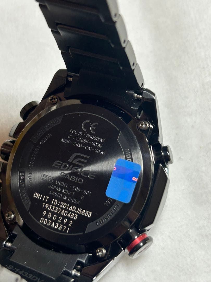 新品 ¥55000円 EQB-501DC-1AJF エディフィス G-SHOCK