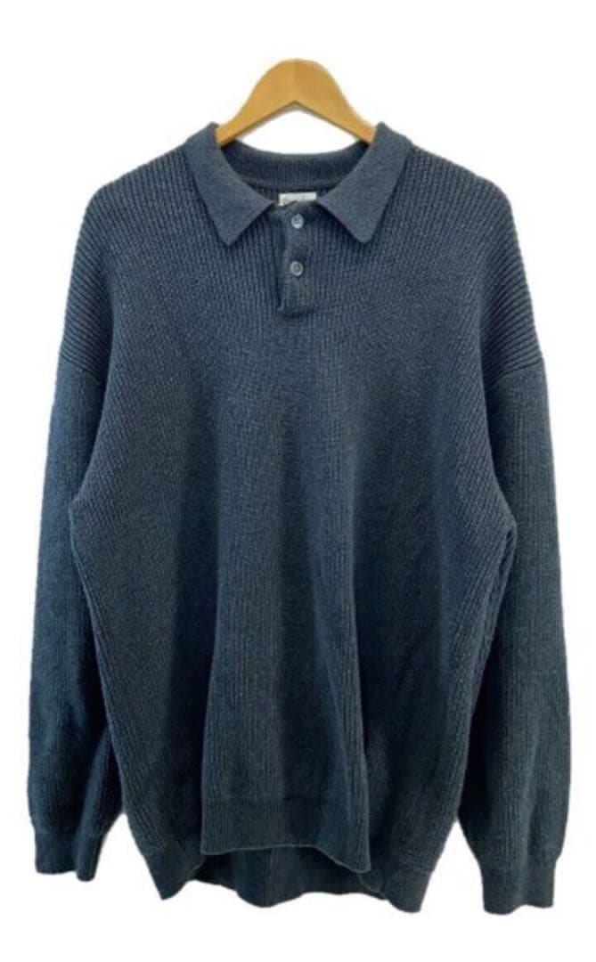 steven alan ポロシャツ　ニット　ポロ　グレー