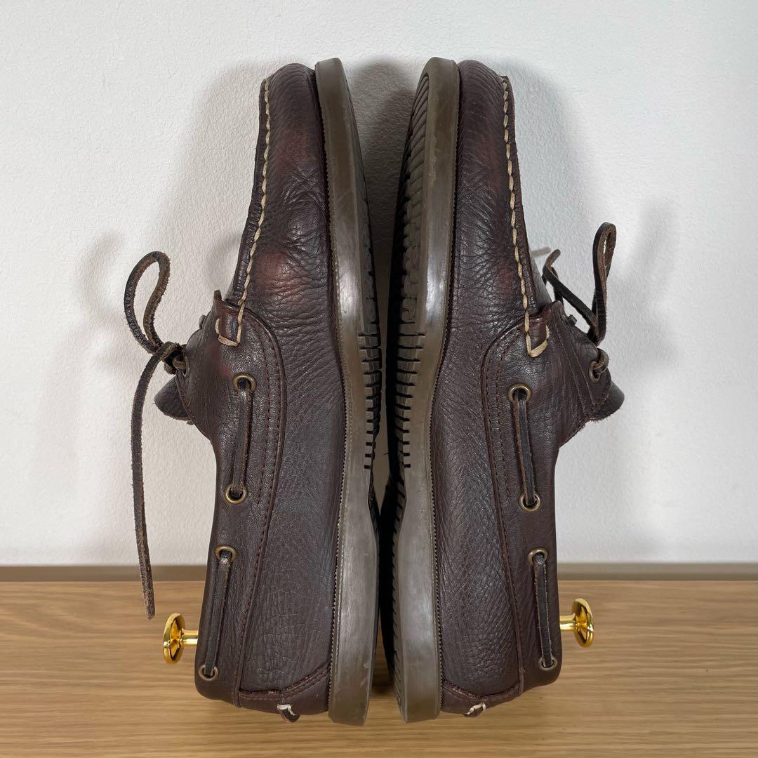 パラブーツ バース マリーン デッキシューズ ブラウン　8