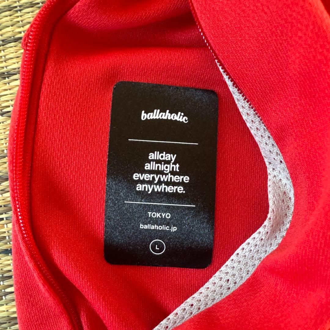 完売品 ボーラホリック マイシティジップショーツ レッド Lサイズ 新古品