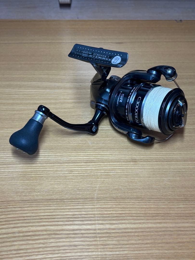 タ*読様 スピニングリール ブラック アルミ製
