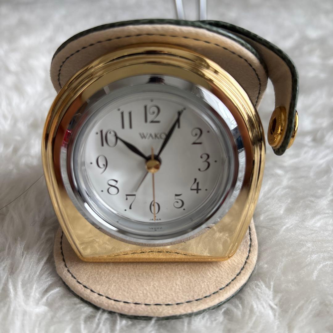 引越し予定でお値下げですWAKO トラベルクロック 2個セット⭐︎