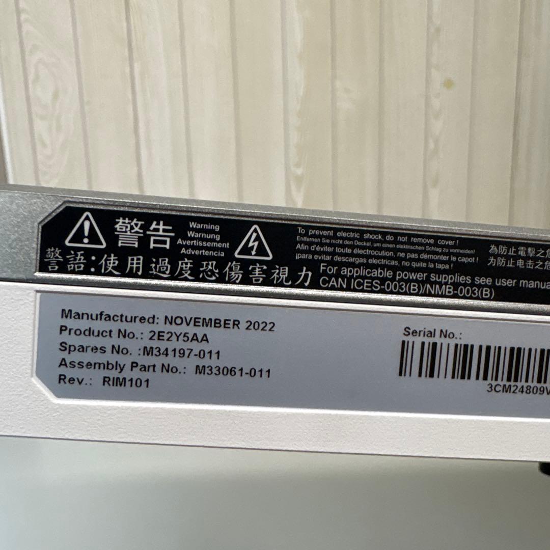 a*8様 HP モニター M24fw 23.8インチ 2022年製 通電確認済み