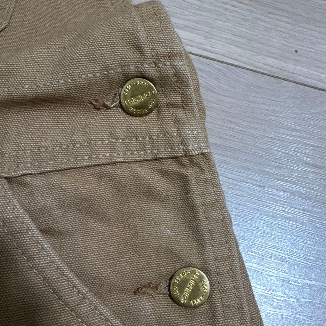 Carhartt 100周年モデル ダック地 オーバーオール ダブルニー